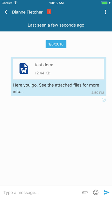 Uhai Messenger Screenshot