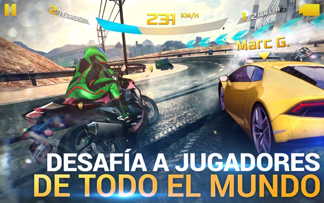 Asphalt 8 Juego Carreras Real En App Store