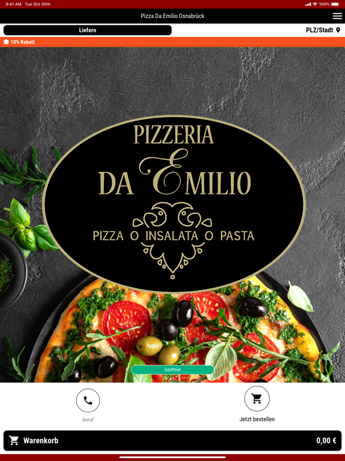 Pizza Da Emilio Osnabrück