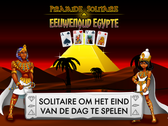 Piramide Solitaire iPad app afbeelding 2