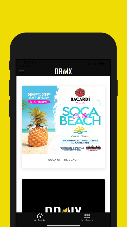 #3. Drinx App (iOS) 由: EventPro