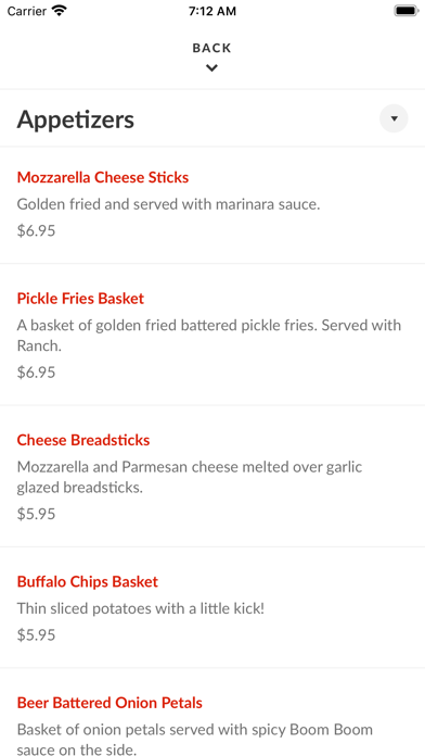 Main Street Pizzeria Taphouse Screenshot