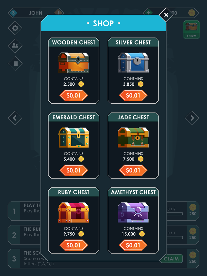 Connect Words Stone Age