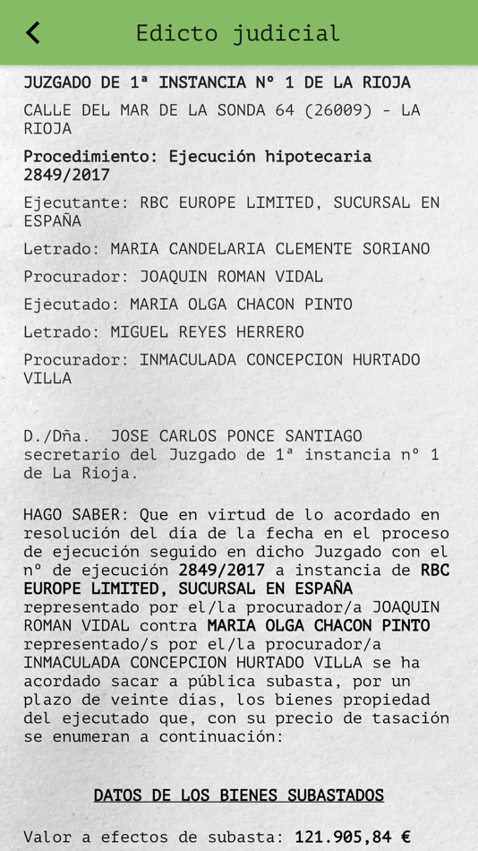 #5. Subastas BOE Simulator (iOS) 由: HERNANDEZ VON HARTMANN MIGUEL ANGEL