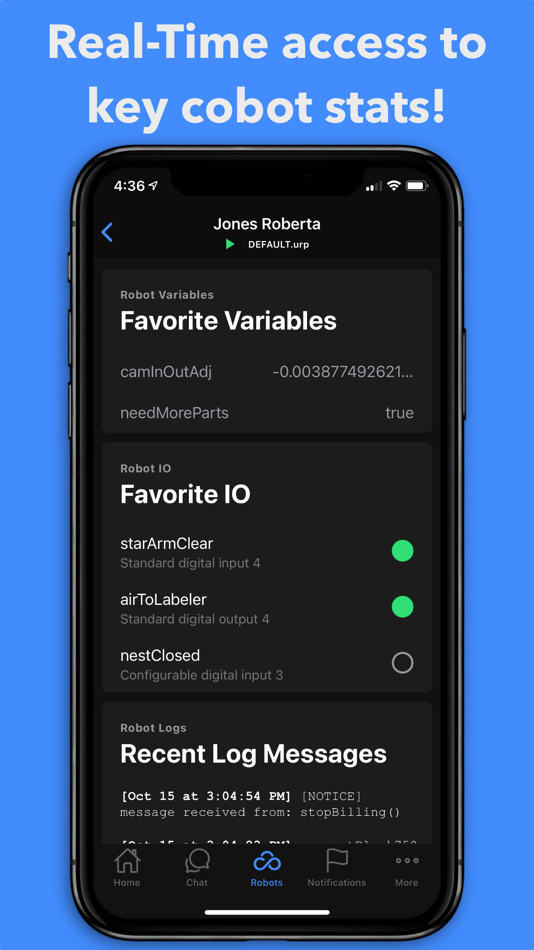 #2. Beacon for Universal Robots (iOS) 게시자: Hirebotics