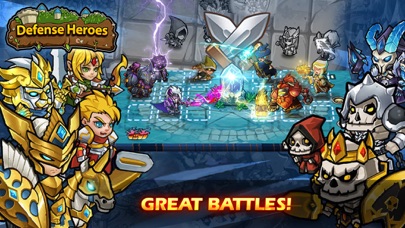 Defense Heroes: Tower Defense Screenshot