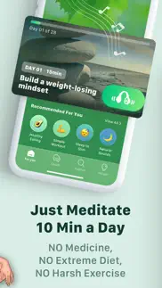 mindfull: weight loss hypnosis iphone screenshot 2