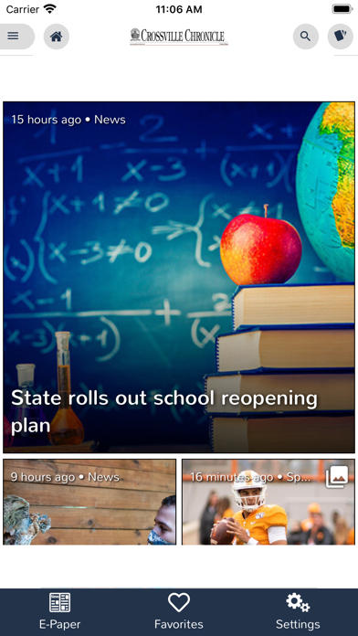 Crossville Chronicle Screenshot