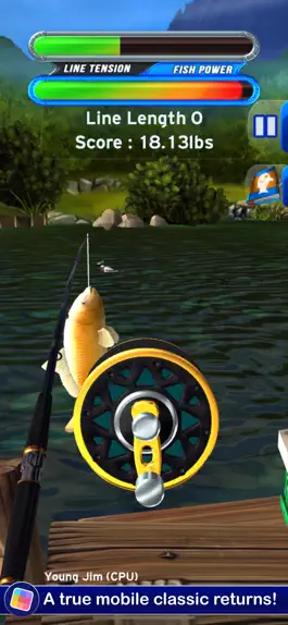 Game screenshot Flick Fishing: Catch Big Fish mod apk