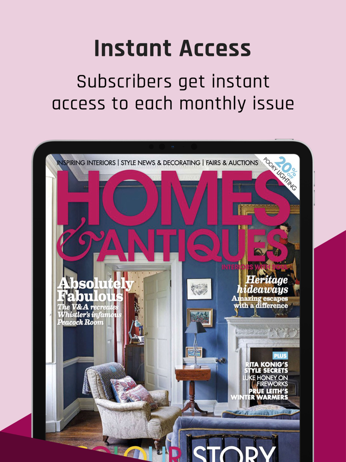 Homes and Antiques Magazine