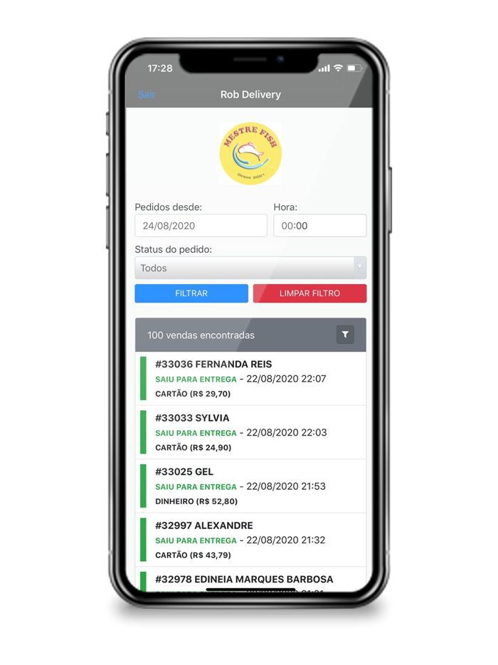 Rob Delivery Administrativo