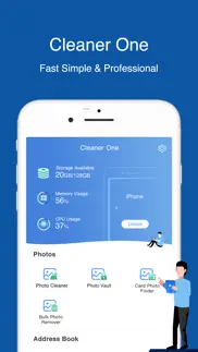 cleaner one - clean storage iphone screenshot 1
