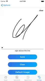 personal signer mobile iphone screenshot 3