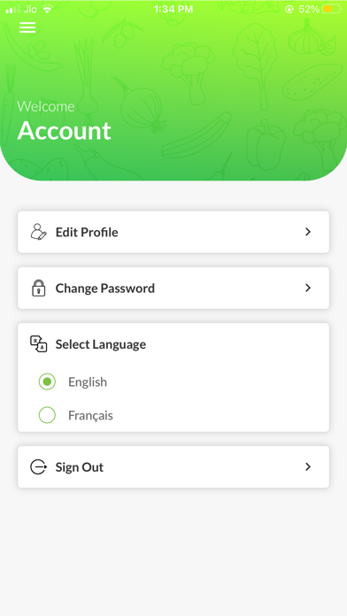 EatanceGrocery Delivery Screenshot