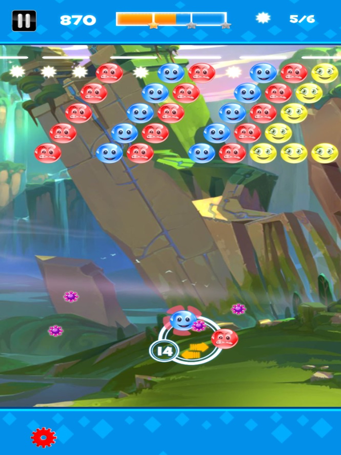 Break The Bubbles With Colour