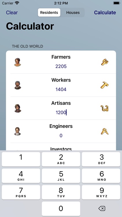 Production Calc. for Anno 1800