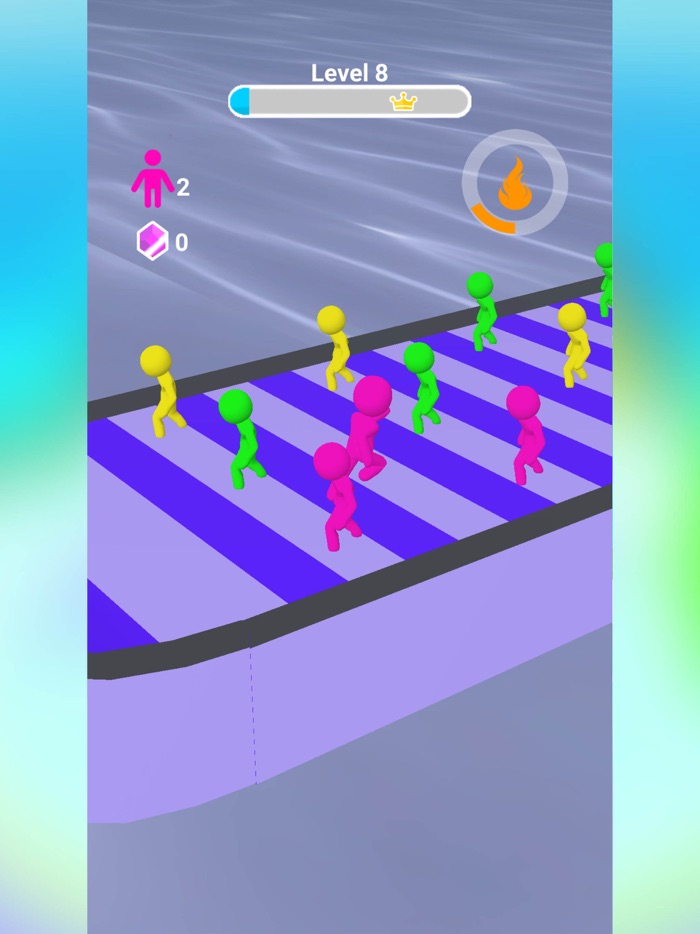 Giant Runner crowd switch 3D