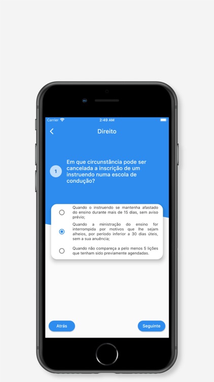 INSTRUTORES DE CONDUÇÃO