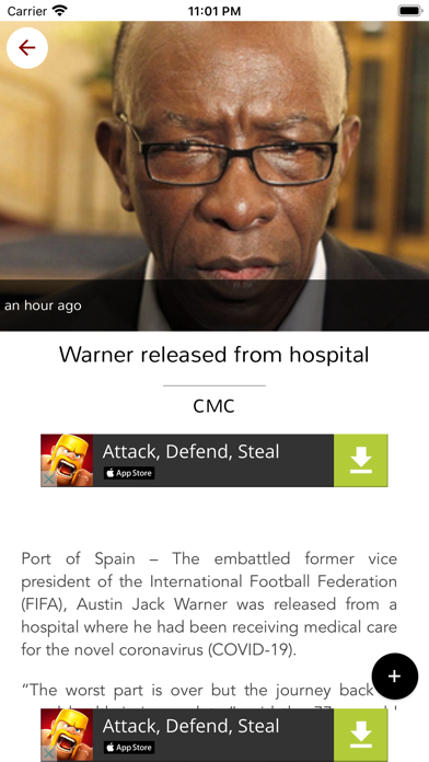 Barbados Nation News Screenshot