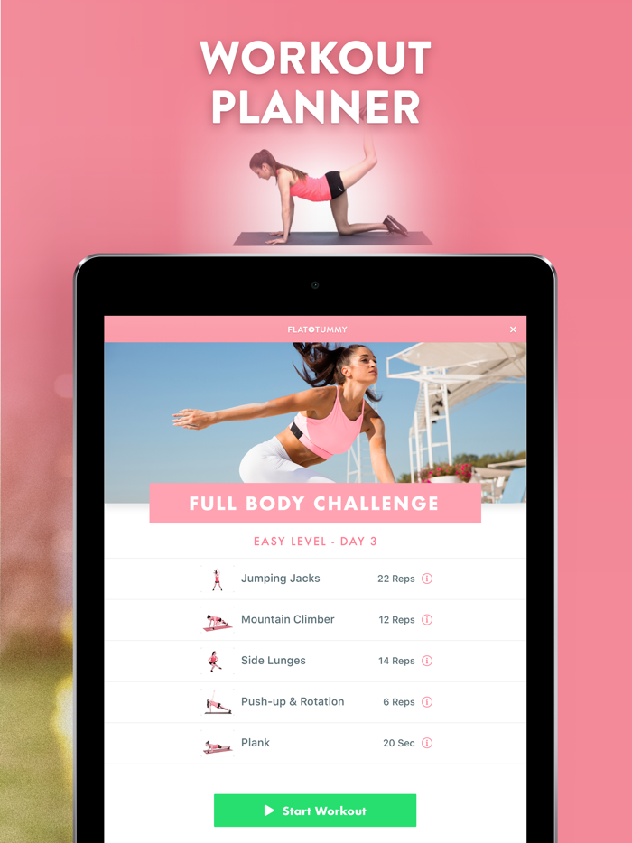 Flat Tummy App for Women