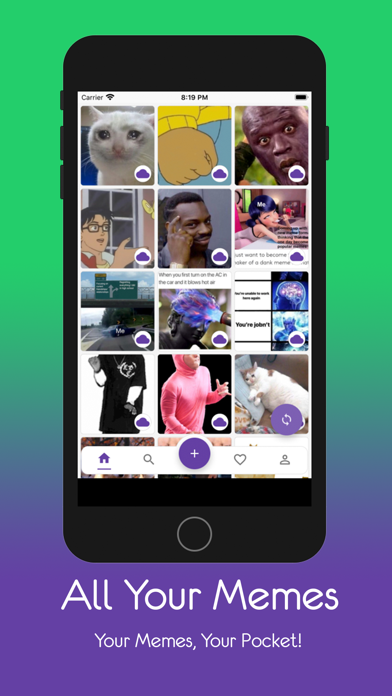 Screenshot #1 pour MemePocket