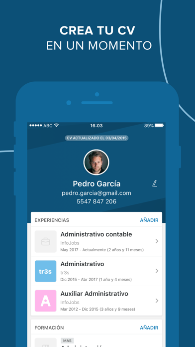 Screenshot #3 pour InfoJobs - Trabajo y Empleo