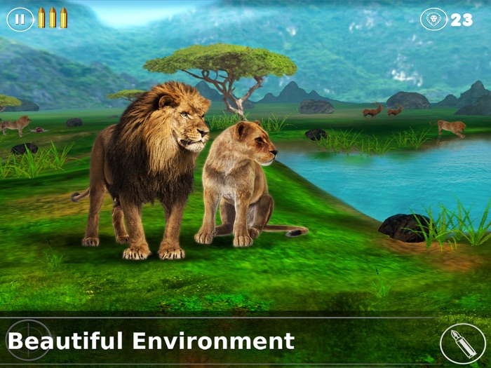 Lion Hunting - Hunting Games