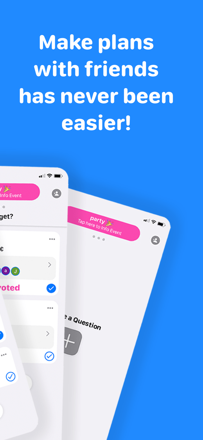 picnic-make plans with friends