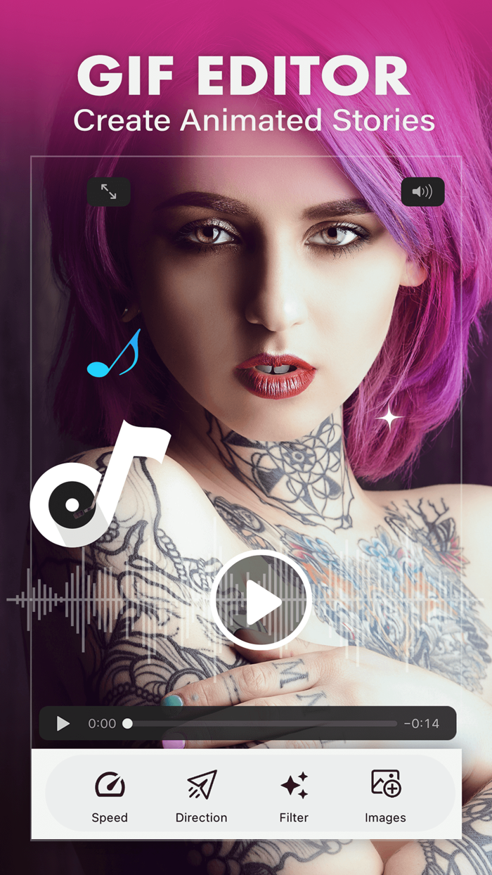 Gif Editor and Photo Video Maker