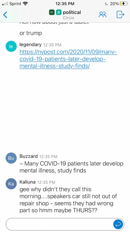 Circio IRC screenshot-4