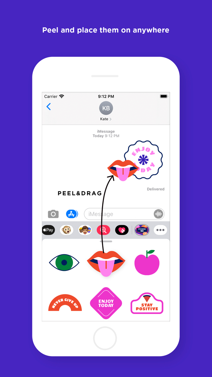 Stickers 90 for iMessage