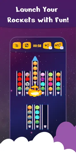 Game screenshot Rocket Sort Puzzle Games mod apk
