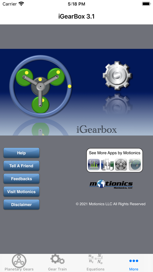 #5. iGearbox (iOS) 由: Motionics LLC