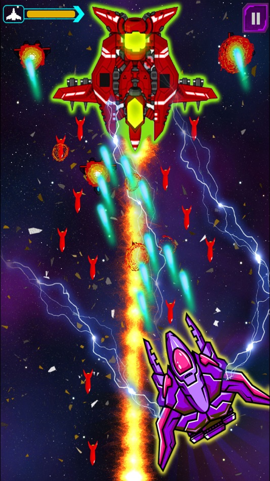 #1. Alien Galaxy Space Attack (iOS) 由: Asim Ranjha