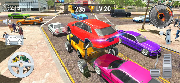 Elevated Car Crash Driver 2020