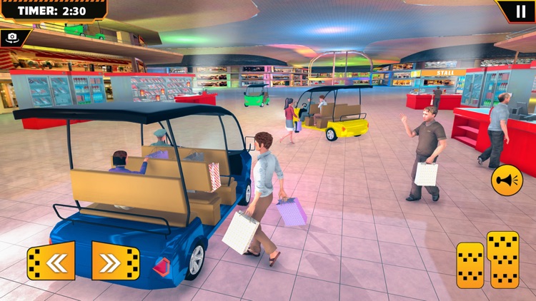 Supermarket Taxi Driving Game