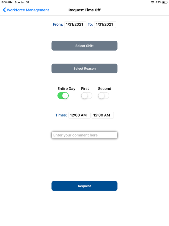 VCS Workforce Management