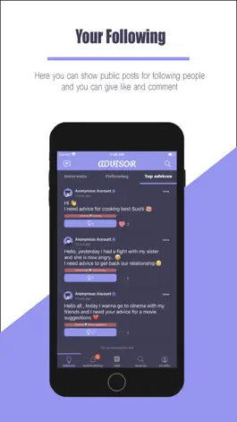 Game screenshot Advisor:Give Anonymous Advices hack