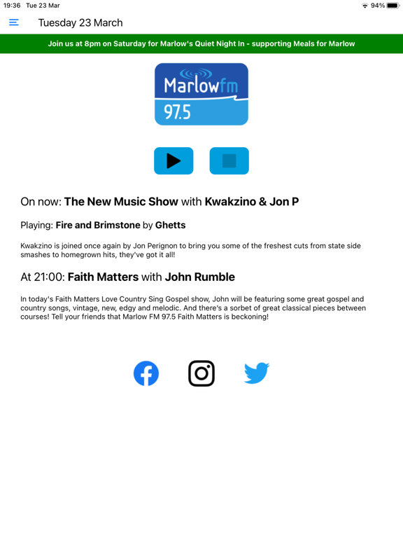 Screenshot #4 pour Marlow FM