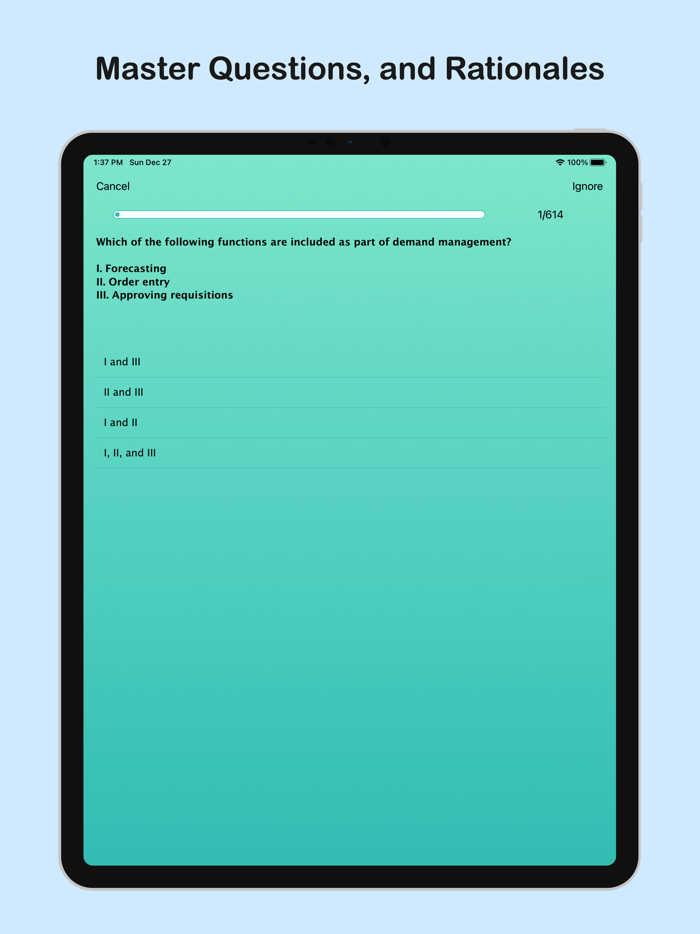 CPIM Part 2 Self-Paced