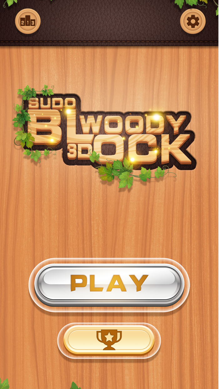 Woody Block 3D
