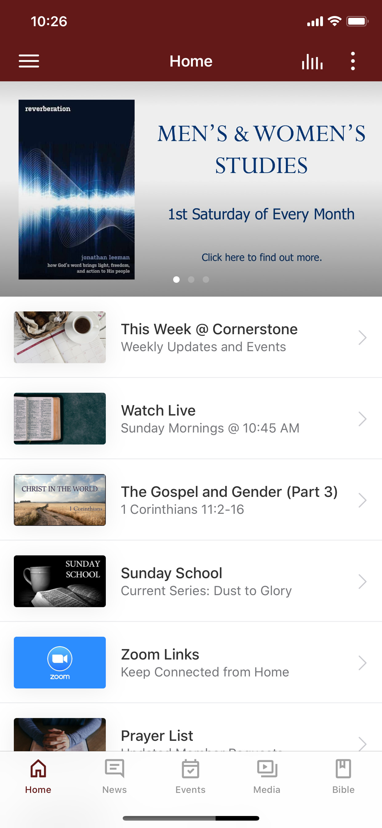 Cornerstone - Carthage