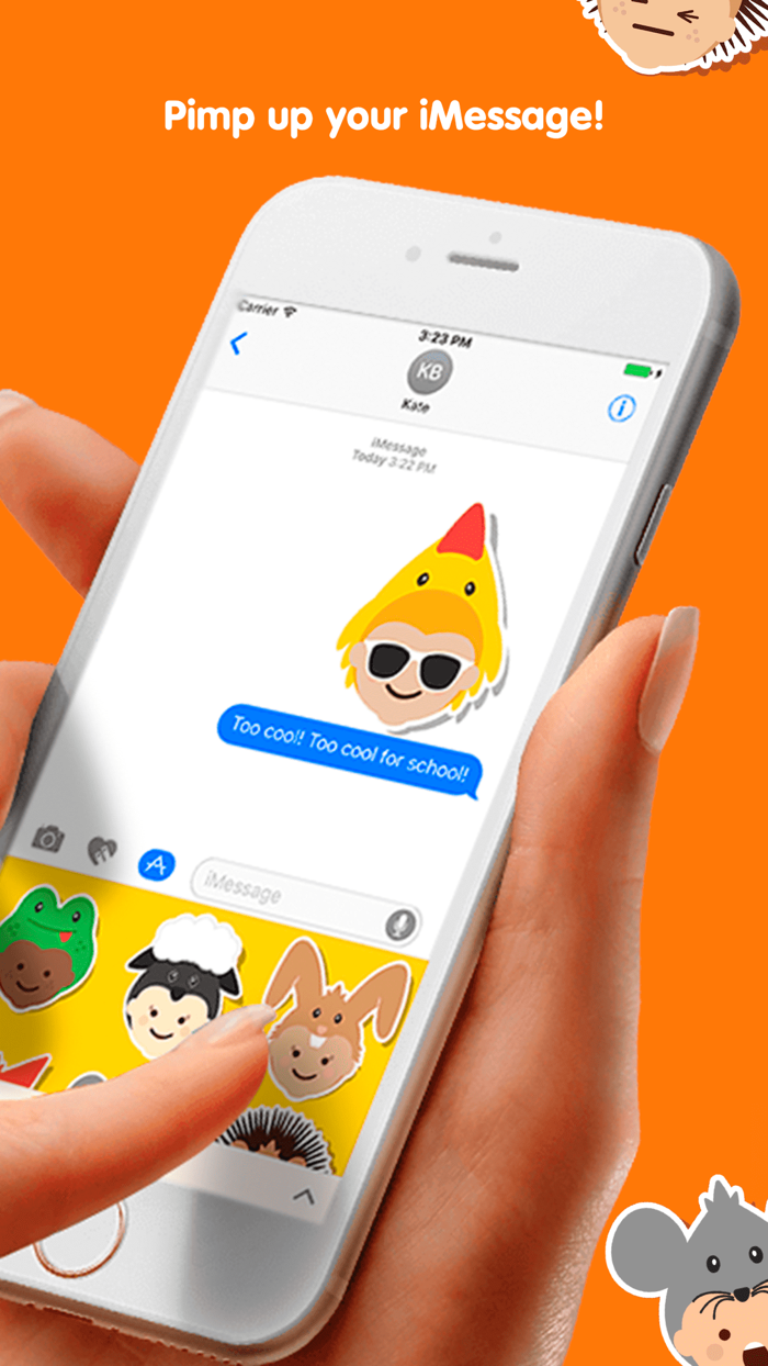 Ibbleobble Face Stickers