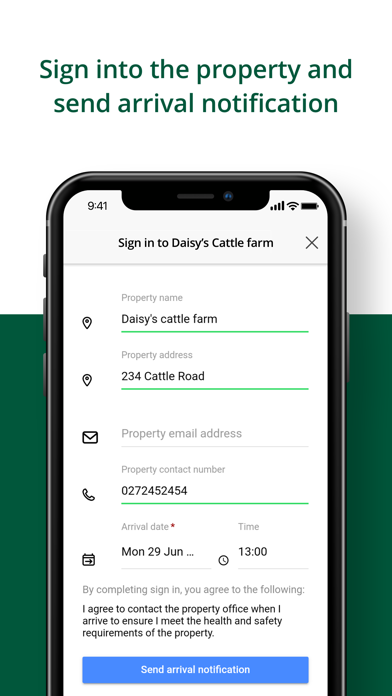 SafeVisit Screenshot