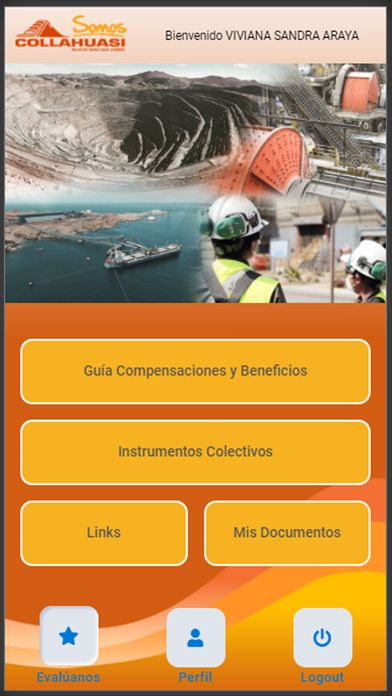 Personas Collahuasi Screenshot