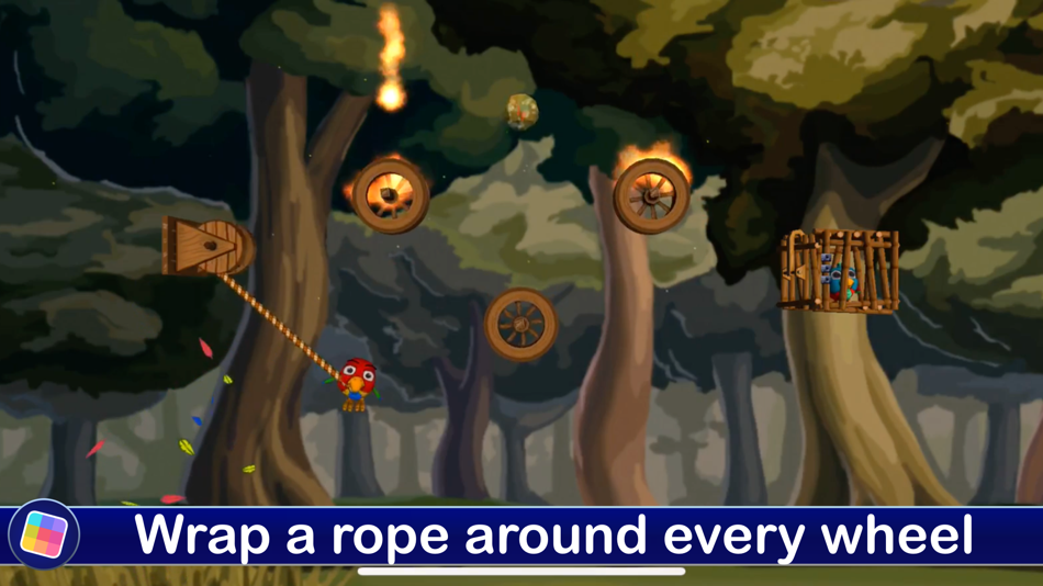 #3. Rope Rescue (iOS) 由: GameClub