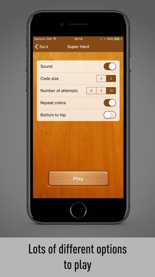 #3. Color Code Breaker (iOS) By: Felipe Tumonis