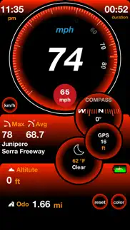 speedometer ⋙ iphone screenshot 2