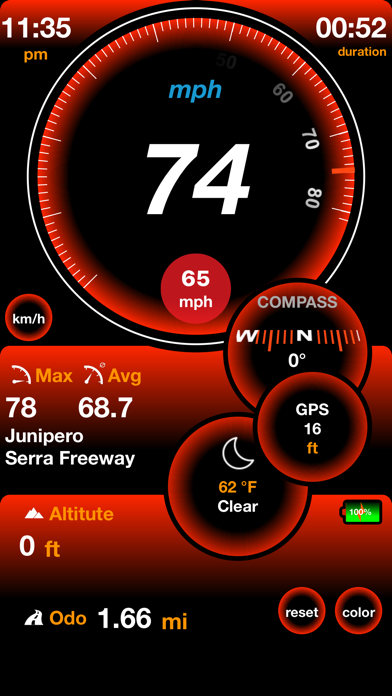 Speedometer ⋙ Screenshot