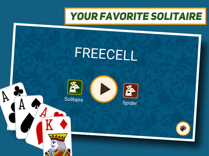 FreeCell Solitaire Classic.